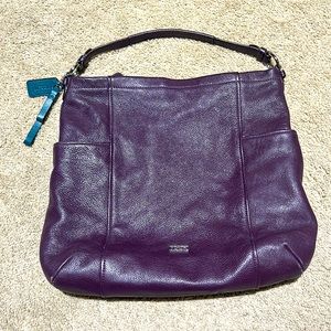 Coach plum purse